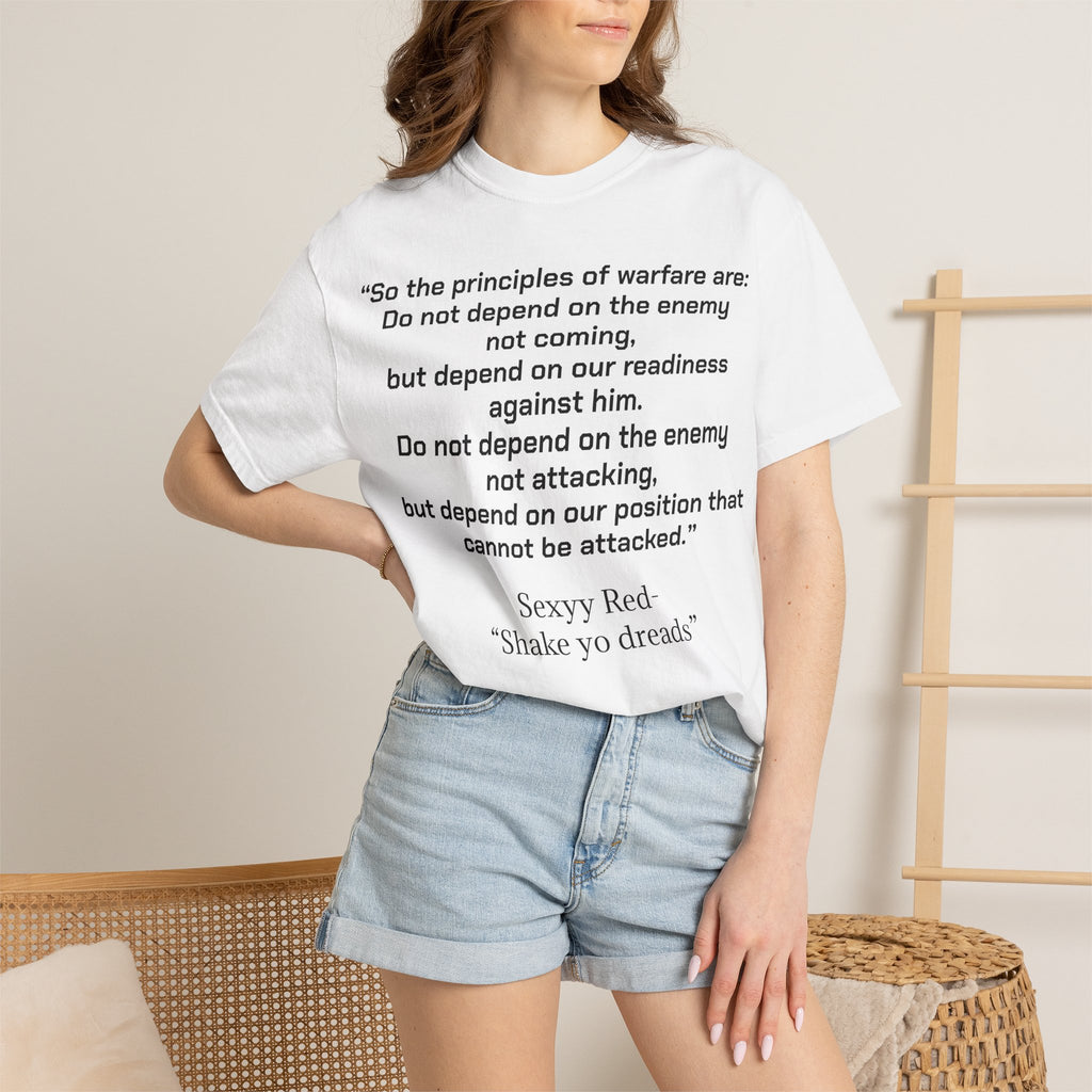 "Art of War" Quote Meme T-Shirt